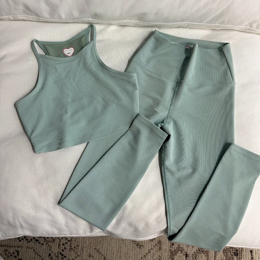 Love Shack Fancy x Beach Riot Workout Set